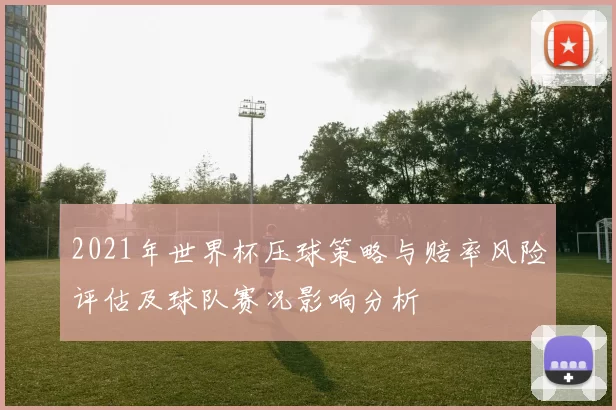 2021年世界杯压球策略与赔率风险评估及球队赛况影响分析