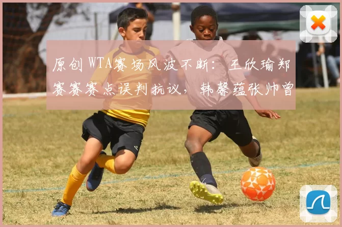 原创 WTA赛场风波不断：王欣瑜郑赛赛赛点误判抗议，韩馨蕴张帅曾遭遇相似困境